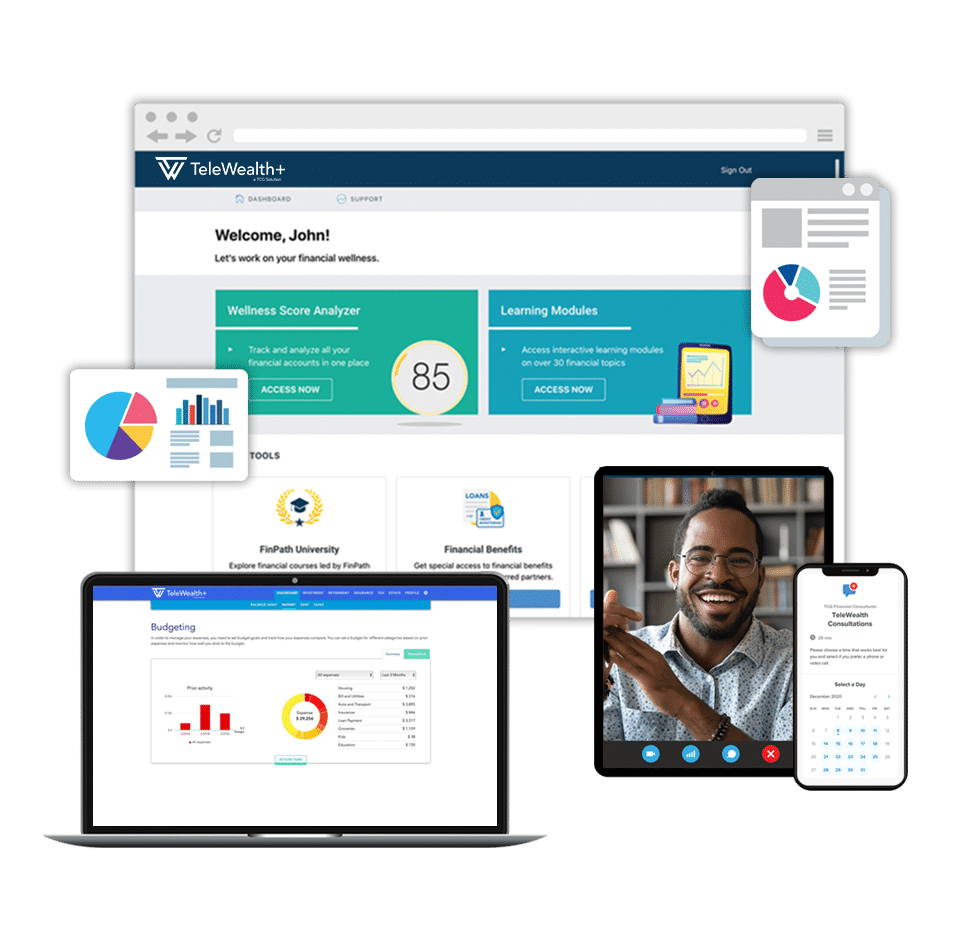 telewealth employer financial tools